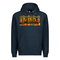 Navy mama license plate Premium Hoodie - BundleAndBundleShop