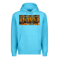 Ocean Blue mama license plate Premium Hoodie - BundleAndBundleShop