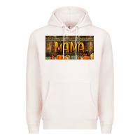 Pale Pink mama license plate Premium Hoodie - BundleAndBundleShop