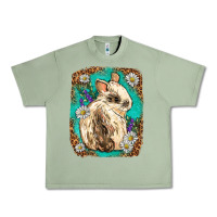 Oil Green Western Rabbit Urban Heavy Tee - Neo Western