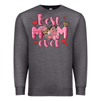 Charcoal Heather best mom ever Premium Sweatshirt - MaliasSmallBusiness