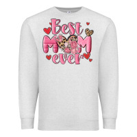Oatmeal Heather best mom ever Premium Sweatshirt - MaliasSmallBusiness