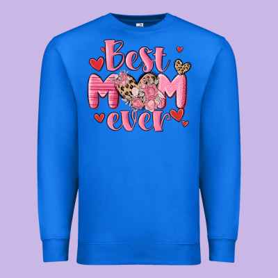Best Mom Ever Premium Sweatshirt Designed By Maliassmallbusiness