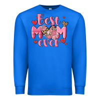 True Royal best mom ever Premium Sweatshirt - MaliasSmallBusiness
