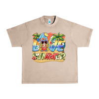 French Oak love summer gnomes  Background Urban Heavy Tee - BarkalooDesign