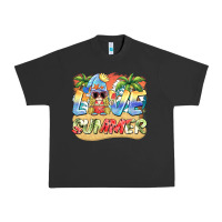 Pigment Black love summer gnomes  Background Urban Heavy Tee - BarkalooDesign
