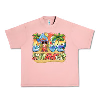 Salmon love summer gnomes  Background Urban Heavy Tee - BarkalooDesign
