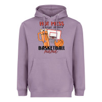 Lavender hot mess always stressed basketball mama Heavyweight Hoodie - MaliasSmallBusiness