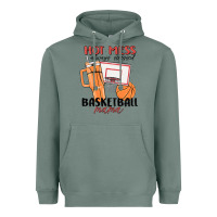 Sage hot mess always stressed basketball mama Heavyweight Hoodie - MaliasSmallBusiness