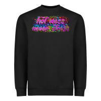 Black hot mess never stress Heavyweight Sweatshirt - texasbilliewilder