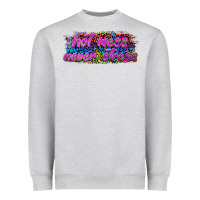 Heather Grey hot mess never stress Heavyweight Sweatshirt - texasbilliewilder