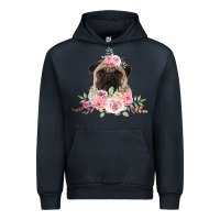 Navy Pug Urban Hoodie - Bettercallsaul