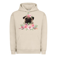 Pigment French Oak Pug Urban Hoodie - Bettercallsaul