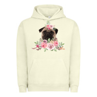 Pigment Pistachio Pug Urban Hoodie - Bettercallsaul