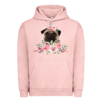 Pigment Salmon Pug Urban Hoodie - Bettercallsaul