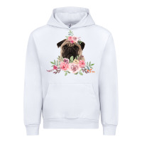 White Pug Urban Hoodie - Bettercallsaul