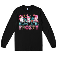 Black feelin' a little frosty Long Sleeve Tee - AdoDesignShop