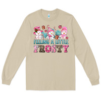 Mushroom feelin' a little frosty Long Sleeve Tee - AdoDesignShop