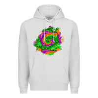Dove Grey halloween patch  1 Premium Hoodie - BundleAndBundleShop