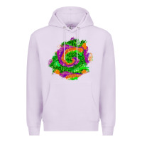 Lilac halloween patch  1 Premium Hoodie - BundleAndBundleShop