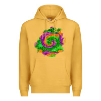 Mustard halloween patch  1 Premium Hoodie - BundleAndBundleShop