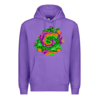 Purple halloween patch  1 Premium Hoodie - BundleAndBundleShop