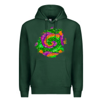 Sports Green halloween patch  1 Premium Hoodie - BundleAndBundleShop