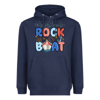 Navy were just here to rock the boat Heavyweight Hoodie - MaliasSmallBusiness