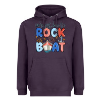 Plum were just here to rock the boat Heavyweight Hoodie - MaliasSmallBusiness