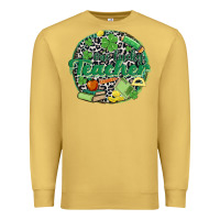 Antique Gold one lucky teacher Premium Sweatshirt - MaliasSmallBusiness
