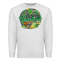 Oatmeal Heather one lucky teacher Premium Sweatshirt - MaliasSmallBusiness