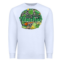 White one lucky teacher Premium Sweatshirt - MaliasSmallBusiness