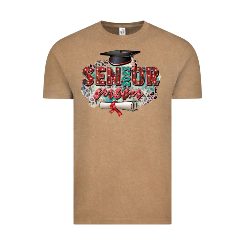 Senior 2023 Mom Vintage Tee by Zillion Design Studio | Teevron