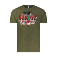 Vintage Olive senior 2023 mom Vintage Tee - Zillion Design Studio