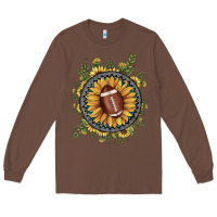 Chestnut football gemstone sunflower Long Sleeve Tee - JahusDesignShop