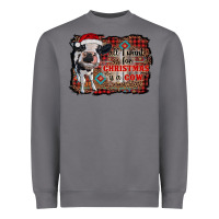 Storm all i want for christmas is a cow aztec Heavyweight Sweatshirt - RanaPortraitStore
