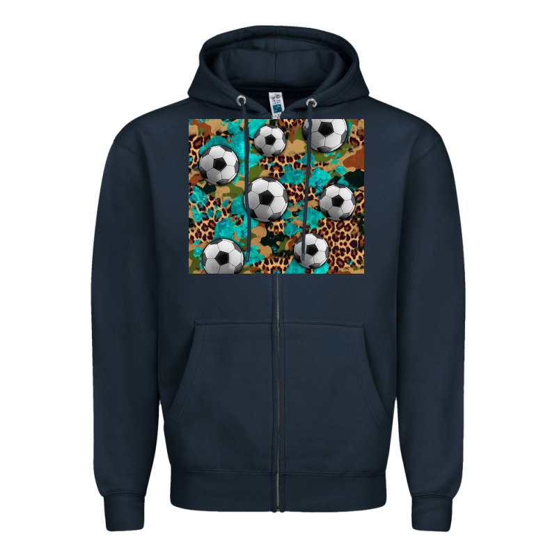 Soccer Zipper Hoodie by Artiststas | Teevron