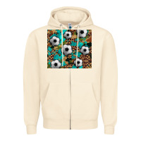 Sandshell soccer Zipper Hoodie - Artiststas