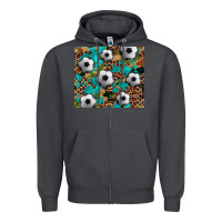 Smoke soccer Zipper Hoodie - Artiststas