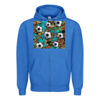 True Royal soccer Zipper Hoodie - Artiststas