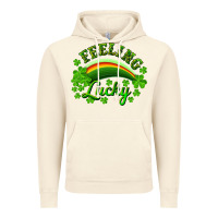 Vintage Artic feeling lucky with rainbow Vintage Hoodie - RanaPortraitStore