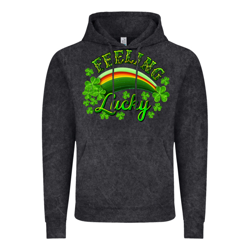 Feeling Lucky With Rainbow Vintage Hoodie by RanaPortraitStore | Teevron