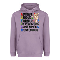 Lavender always unique autism Heavyweight Hoodie - MaliasSmallBusiness