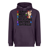 Plum always unique autism Heavyweight Hoodie - MaliasSmallBusiness