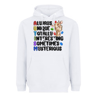 White always unique autism Heavyweight Hoodie - MaliasSmallBusiness