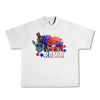 Lunar Rock Red white rawr 4th of july Urban Heavy Tee - CowGirlArtShop
