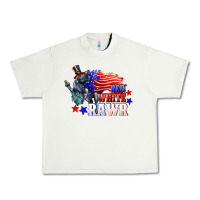 Pistachio Red white rawr 4th of july Urban Heavy Tee - CowGirlArtShop