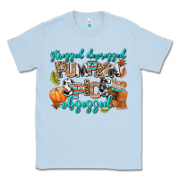Dusty Blue stressed depressed pumpkin spice obsessed Classic Tee - AdoDesignShop