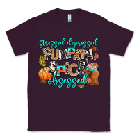 Plum stressed depressed pumpkin spice obsessed Classic Tee - AdoDesignShop