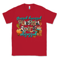 Red stressed depressed pumpkin spice obsessed Classic Tee - AdoDesignShop
